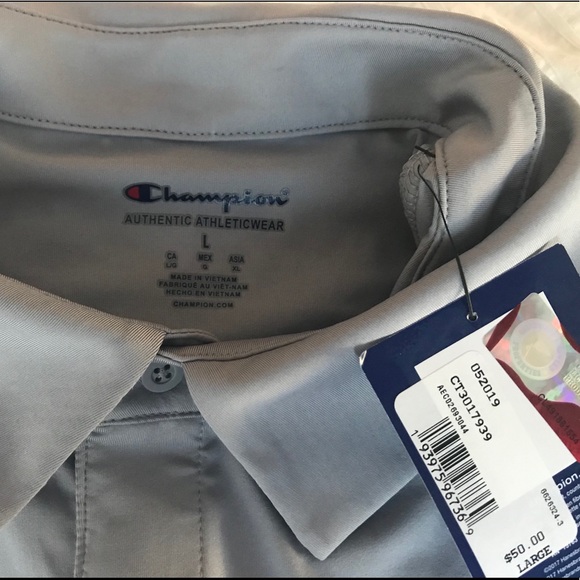 Grey Collegiate Golf Polo - Princeton - Picture 4 of 7